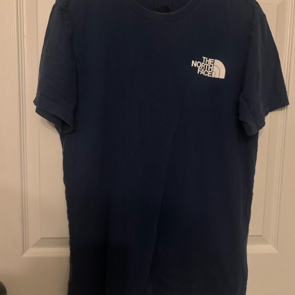 The North Face Blue Short Sleeve Tee Classic Fit